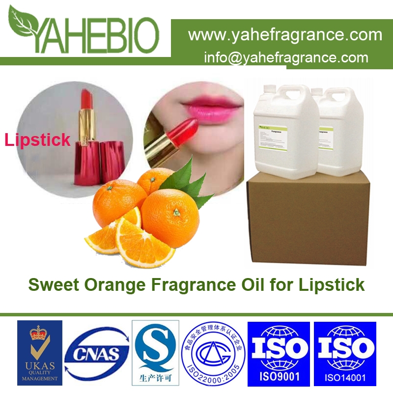 aceite de fragancia naranja dulce para lápiz labial