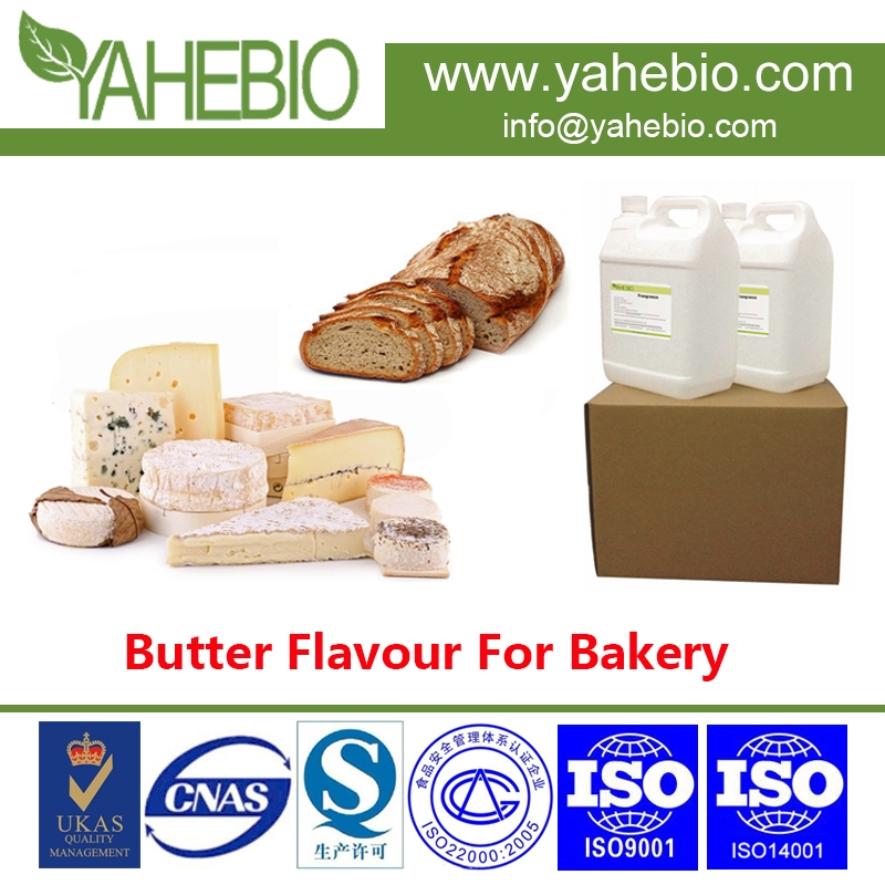 buena calidad, alto sabor de la mantequilla del concentrado para el producto de la panadería, precio de fábrica