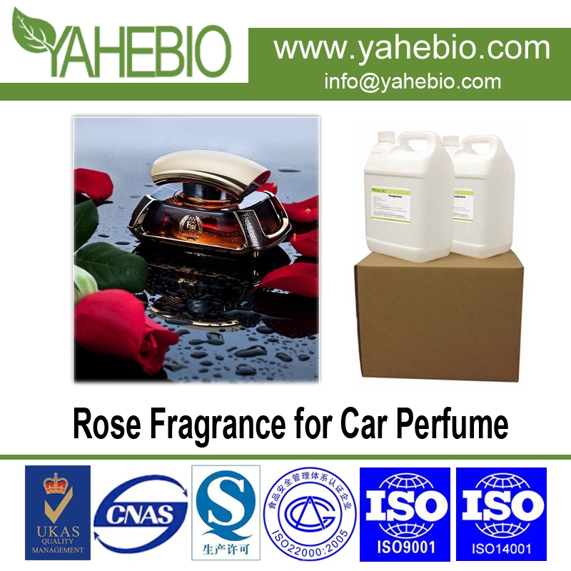 fragancia rosa para perfume auto