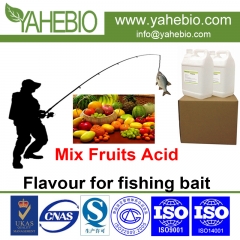 mezcla el sabor ácido de las frutas para el cebo de pesca