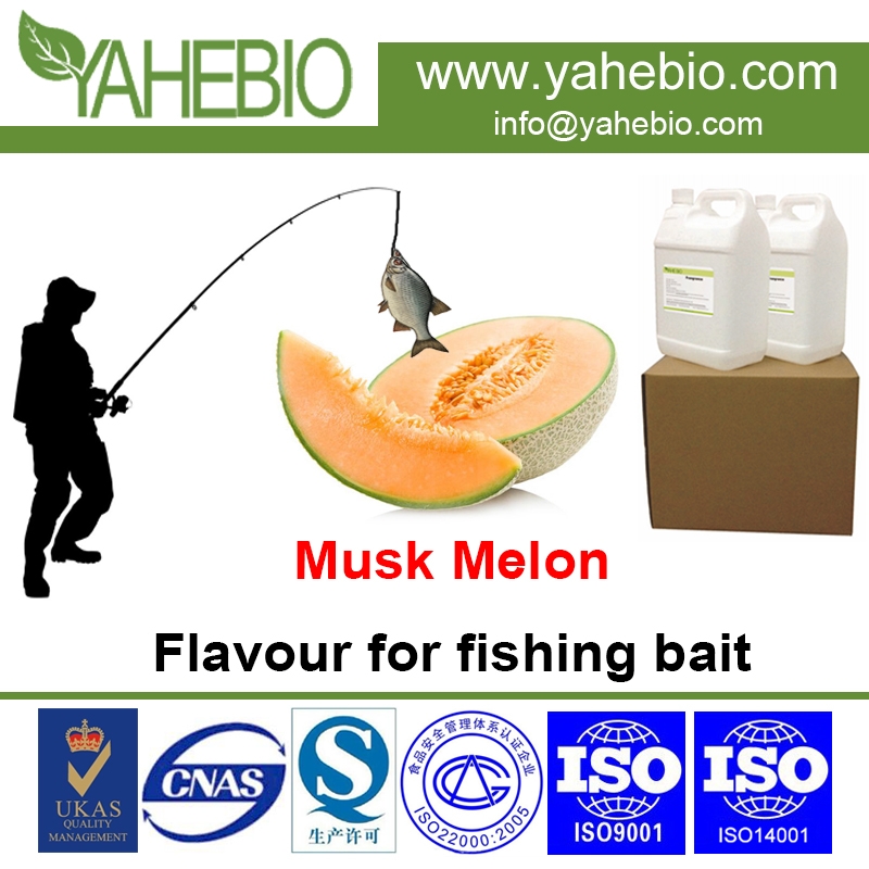sabor de almizcle melón para cebo de pesca