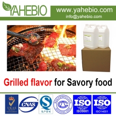 Grilled flavor for savory food