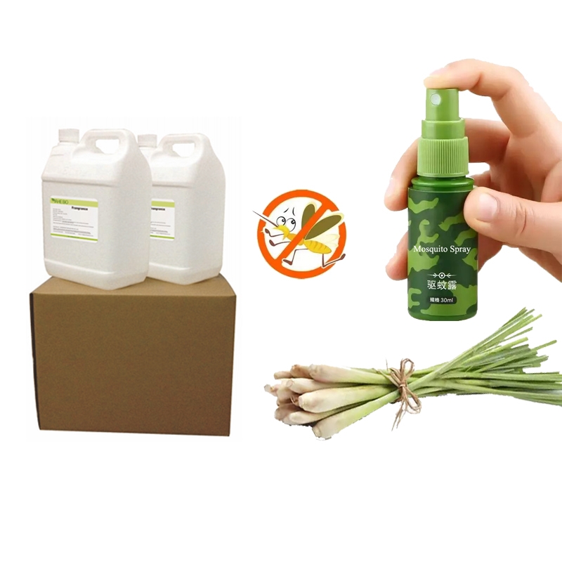 Fragancia de citronela de alta calidad para agua de inodoro repelente de mosquitos. Hay muchas fragancias disponibles.
